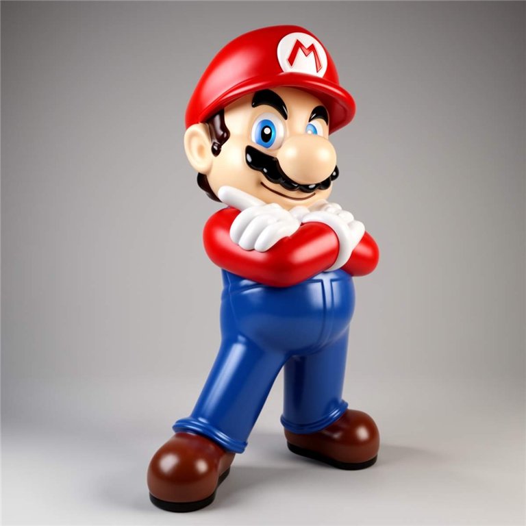 Large Decorative Figure – Mario