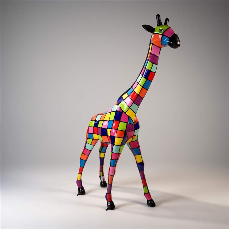 Large giraffe 230cm - smartie version