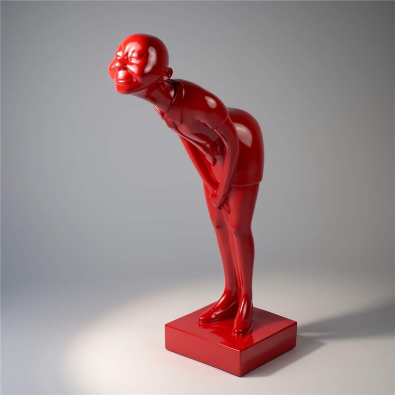 Decorative Figure – Woman Welcome Guest