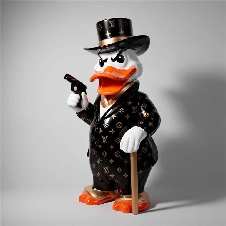 Decorative Figure – Al Capone Duck