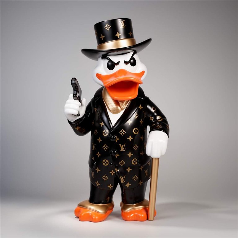 Decorative Figure – Al Capone Duck