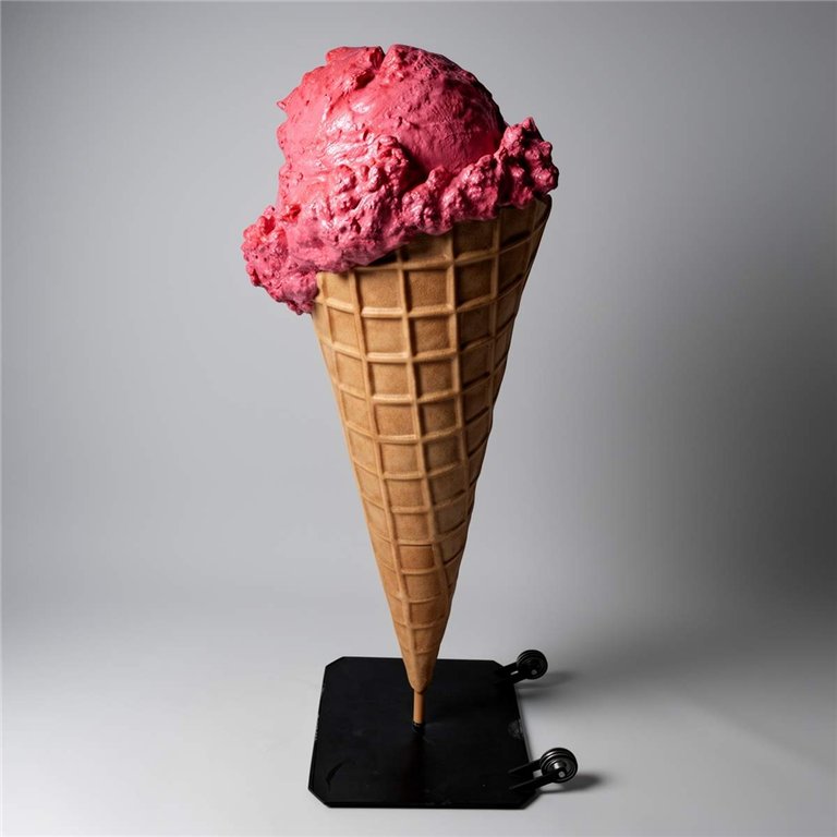 Gelato Ice Cream Advertising Sculpture