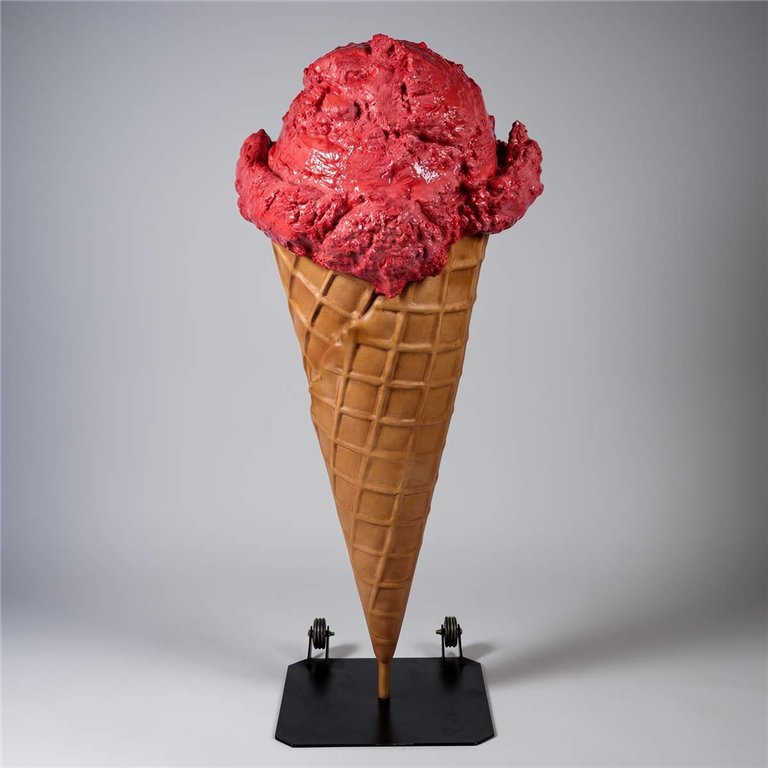 Gelato Ice Cream Advertising Sculpture
