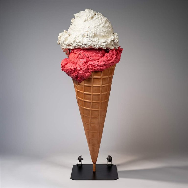 Gelato Ice Cream Advertising Sculpture – Double Version