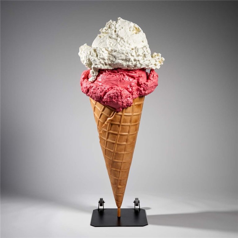 Gelato Ice Cream Advertising Sculpture – Double Version