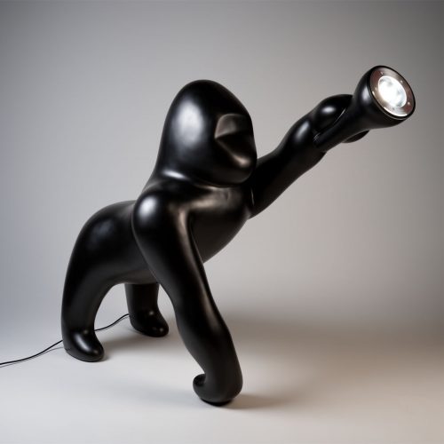 Decorative Gorilla Lamp Figure