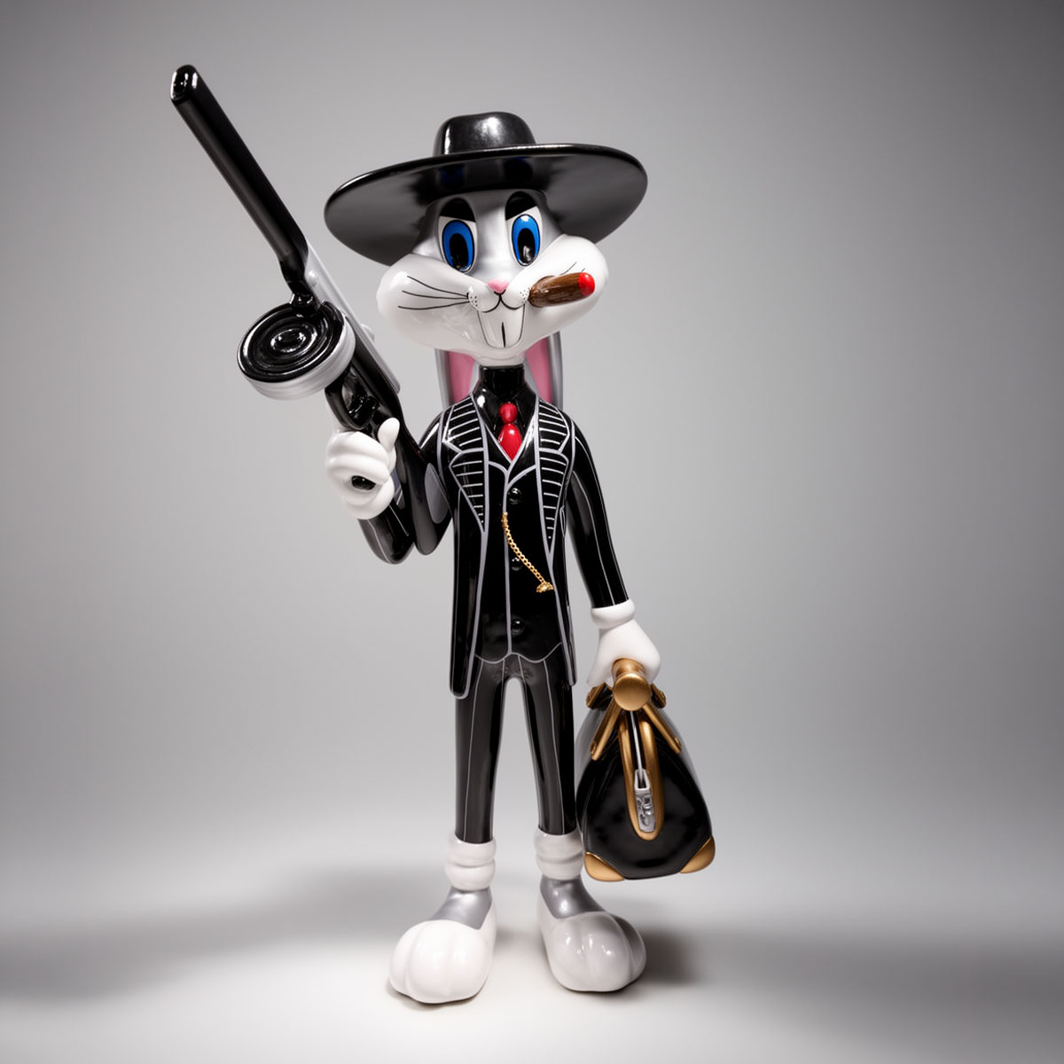 Bugs Capo Rabbit Decorative Figure - Image 3