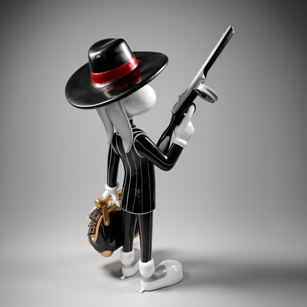 Bugs Capo Rabbit Decorative Figure - Image 9