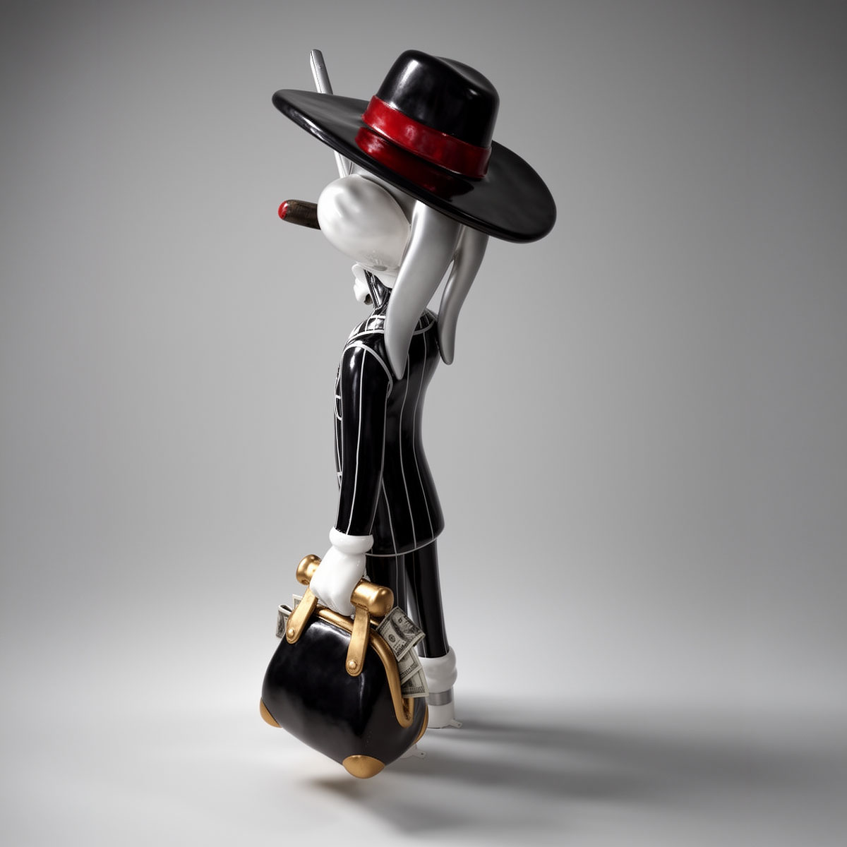 Bugs Capo Rabbit Decorative Figure - Image 8
