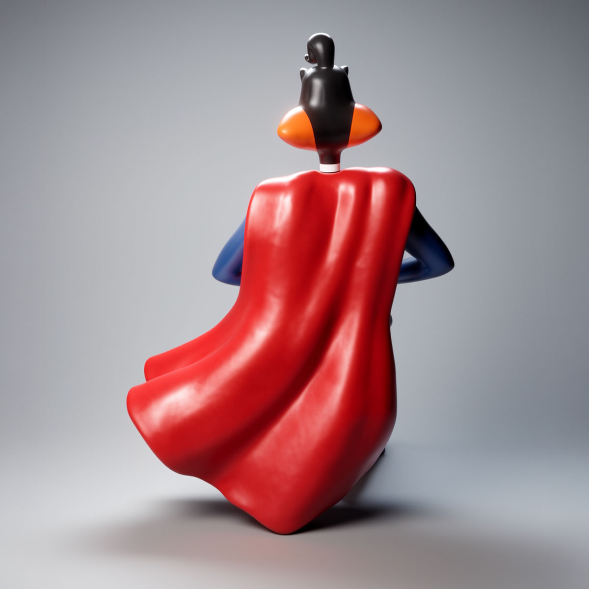 Daffy Superman Decorative Figure - Image 5