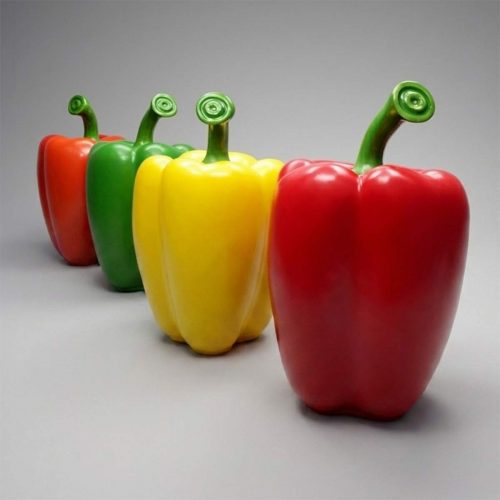 Large Advertising Pepper Fiberglass Statue