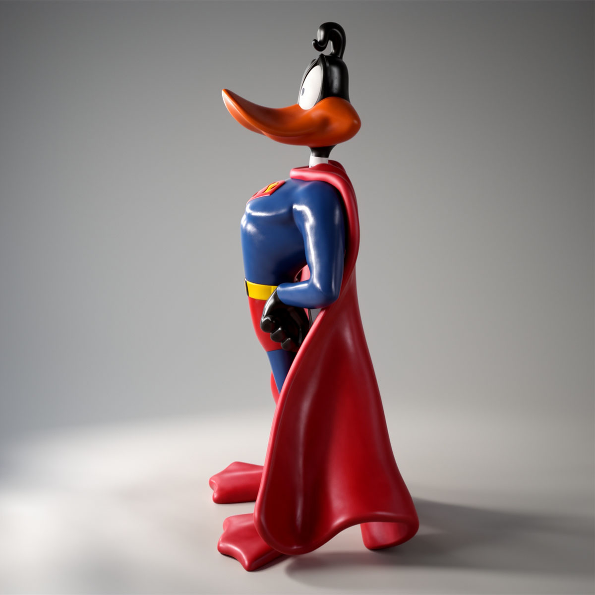 Daffy Superman Decorative Figure - Image 4