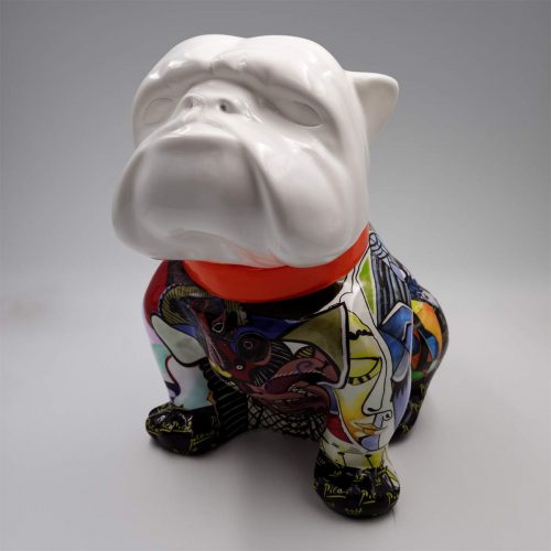 Bulldog Angelo 60cm dog - Picasso