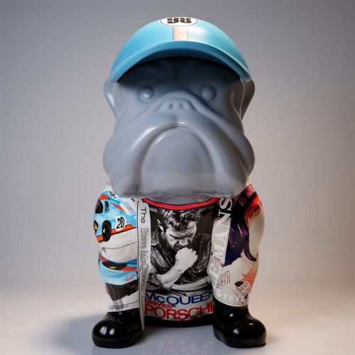 Bulldog with Hat - McQueen