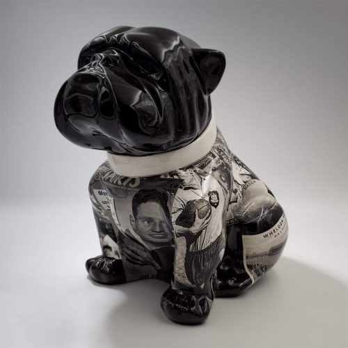 Bulldog Angelo 60cm dog - rugby