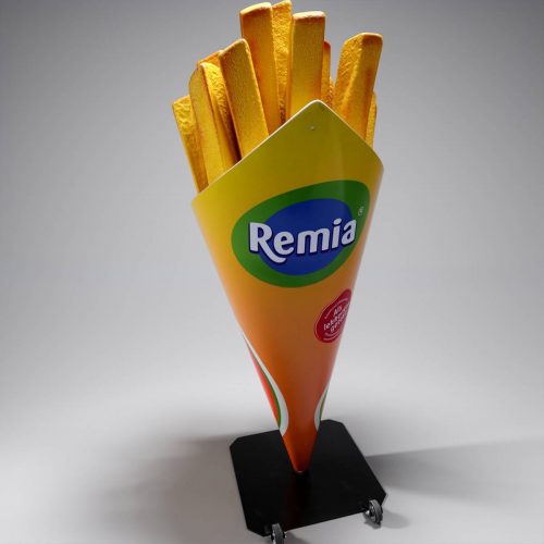 Large Outdoor Advertising French Fries